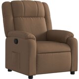 Maison Chic Naslanjač - Relax naslanjač iz rjavega blaga, (22061340) | Shoptok.si