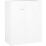 Maison Chic Komoda - Predalnik bela 60x30x75 cm iverna plošča, (21716417) Cene