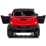  Licenciran avto na akumulator Toyota Hilux 4x4 - dvosed - rdeč/lakiran | Shoptok.si