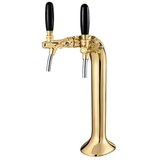 ich-zapfe Zlata Schanksäule Bierzapfsäule 2-leitig elegantna z begom hlajenja, (5000216763) | Shoptok.si