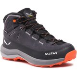 Salewa Mladinske poluvisoke planinarske cipele MTN TRAINER 2 MID PTX Siv | shoptok.hr