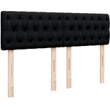  Krevet s oprugama i madracem crni 140x200 cm od tkanine | shoptok.hr