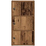  Regal za knjige boja starog drva 40x24x77 cm konstruirano drvo | shoptok.hr