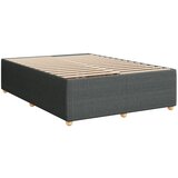 vidaXL Posteljni okvir temno siv 160x200 cm blago, (21305970) | Shoptok.si