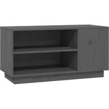 TV ormarić sivi 80 x 35 x 40 5 cm od masivne borovine | shoptok.hr