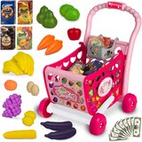 Ricokids 773401 roza nakupovalni voziček, (21552048) | Shoptok.si