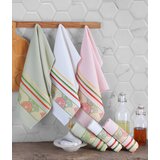 Orange whitepinkgreenred wash towel set (6 pieces) | ePonuda.com