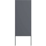 vidaXL Dekorativna ploča za vrt Antracitno siva 50 x 140 cm | shoptok.hr