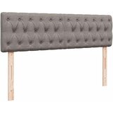 Otomanski krevet s madracem smeđesivi 140x200 cm tkanine | shoptok.hr