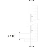 Sanotechnik kopalniški radiator bari bel, ukrivljen - 600x1785 mm, 1000W | Shoptok.si