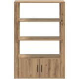 vidaXL Kreveta hrast artisan 30 x 80 x 119.5 cm Konstruirano drvo | shoptok.hr