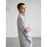 Sinsay Pamučna majica s polovičnim patentnim zatvaračem Slike
