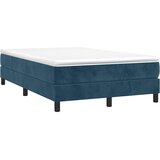  Okvir za krevet s oprugom tamnoplavi 120 x 200 cm baršunasti | Eponuda.com