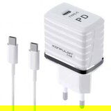 Konfulon kućni punjać C32D+DC15 20W sa Type C na Type C kablom Cene