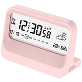 INF Digitalna študentska budilka z temperaturo, vlažnostjo in štoparico Pink, (5000290737) Cene