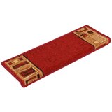  Samolepilne preproge za stopnice 15 kosov 65x21x4 cm rdeče, (20980930) | Shoptok.si