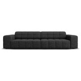 Cosmopolitan Design Antracitno siva sedežna garnitura 244 cm Chicago – Cene