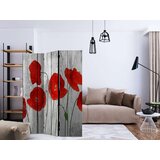  Paravan u 3 dijela - Tale of Red Poppies [Room Dividers] 135x172 | shoptok.hr
