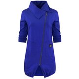 Pri Thin long sweatshirt with a diagonal zipper and a BEATA neck warmer | Shoptok.si