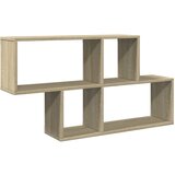  The Living Store Stenska polica sonoma hrast 100x20x53 cm inženirski les - Stenska Polica, (21497208) | Shoptok.si