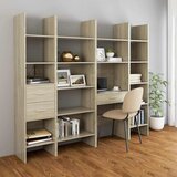 Ormarić za knjige boja hrasta 40x35x180 cm konstruirano drvo | Shoptok.si