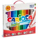 Carioca 40-delni komplet flomastrov Jumbo - Cene