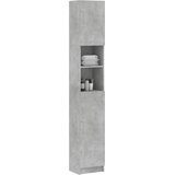  Kupaonski ormarić boja betona 32x25,5x190 cm konstruirano drvo | shoptok.hr