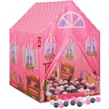 vidaXL Dječji šator za igru s 250 loptica ružičasti 69 x 94 x 104 cm Cijene