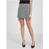 Orsay White and Black Checkered Skirt - Ladies Cene