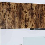 vidaXL Stenska kuhinjska omarica z vrati Dimljeni oreh 50 x 31 x 80 cm | Shoptok.si