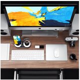 Satechi Type-C aluminij Clamp Pro Hub (3x USB 3.0, MicroSD), srebrna | shoptok.hr