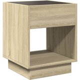  Stolić s beskonačnim LED svjetlima boja hrasta 40x40x50 cm | shoptok.hr