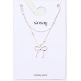 Sinsay Ogrlice s mašnicom i perlicama 2 pack | shoptok.hr