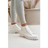 Big Star Women's sneakers with ankle choke Big Star white | Eponuda.ba