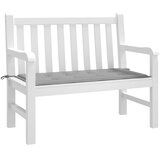  Jastuk za vrtnu klupu sivi 120x50x4 cm od tkanine Oxford | shoptok.hr