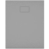 vidaXL Kada za tuš SMC siva 100 x 80 cm | shoptok.hr