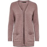 Only Pletena jopa 'Lesly' rjasto rjava / staro roza | Shoptok.si