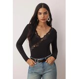 TRENDYOLMILLA ženski bodi Tpraw26Bd00018, crna / crna | Eponuda.com