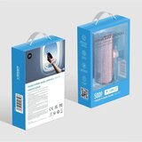 Veger powerbank 5.000 mAh s ugrađenim Lightning PD QC3.0 konektorom PlugOn - pink | shoptok.hr