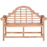  Vrtna klupa 127 x 58,5 x 92,5 cm od masivne tikovine | shoptok.hr