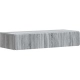Stolna montirana na zid Siva sonoma 87,5 x 34,5 x 17 cm | shoptok.hr