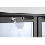 ARKTIC Pultni frižider sa dvostrukim vratima, 158L, Crna, 220-240V/160W, 900x530x(H)870mm | Eponuda.com