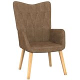  Stol za sproščanje s stolčkom taupe blago, (20957945) | Shoptok.si