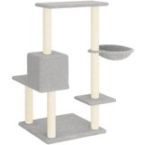  Penjalica za mačke sa stupovima za grebanje svjetlosiva 95 cm | Eponuda.com