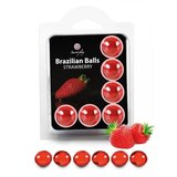 SecretPlay Brazilske Kroglice Strawberry 6/1 Cene