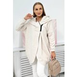 Kesi Short zip sweatshirt beige melange Cijene