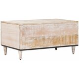  Kava Stol Bijelo 80 x 50 x 40 cm Čvrsto drvo manga | shoptok.hr
