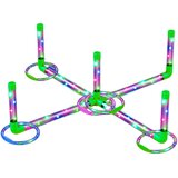 Ringo Throwing Skill Game for Kids LED Glowing Hoops Posts | shoptok.hr