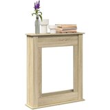 vidaXL Okvir za kamin boja hrasta 75x20x87,5 cm od konstruiranog drva | shoptok.hr
