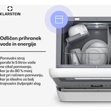 Klarstein Amazonia | Mini perilica posuđa | Kompaktna | 7 programa | Prijenosna | shoptok.hr